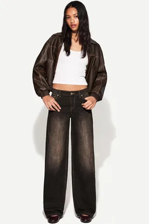 Bershka Jeans Boyfriend Donna 46 (Eu 42)