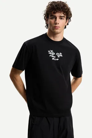 Bershka Maglietta A Maniche Corte Con Stampa Uomo M