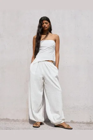 Bershka Pantaloni Sarouel Donna M