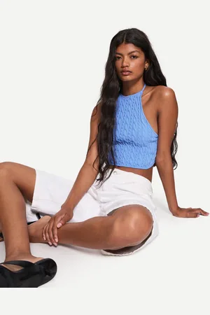 Bershka Top Intrecciato Donna S