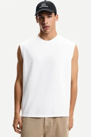 Bershka Magliette Senza Maniche Uomo M