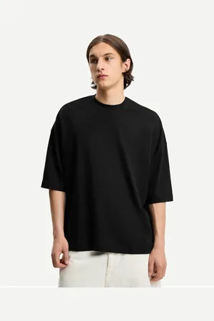 Bershka Maglietta Maniche Corte Boxy Uomo Xs