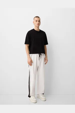 Bershka Pantaloni Baggy Tecnici Uomo M