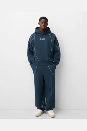 Bershka Pantaloni Skater Con Bordino Uomo S