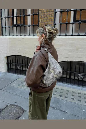 Bershka Borsa Con Stampa Animalier Donna