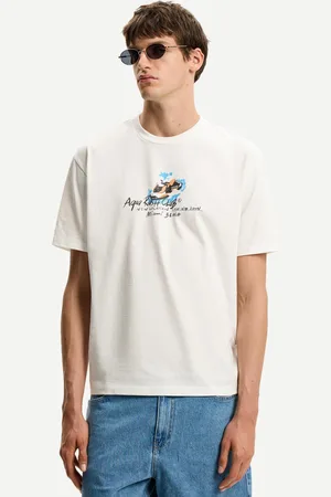 Bershka Maglietta A Maniche Corte Con Stampa Uomo Xs