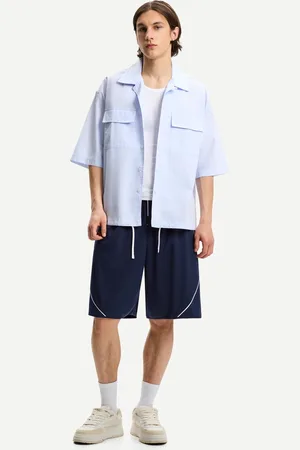 Bershka Bermuda In Rete Uomo Xl