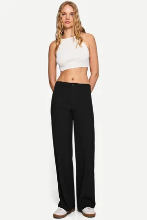 Bershka Pantaloni Wide Leg Donna 44 (Eu 40)
