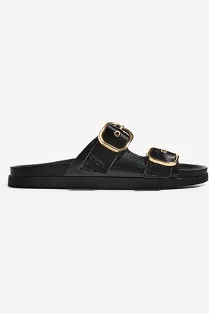 Bershka Sandali Bassi Con Fibbie Donna 40