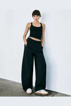 Bershka Pantaloni In Felpa Barrel Donna Xl