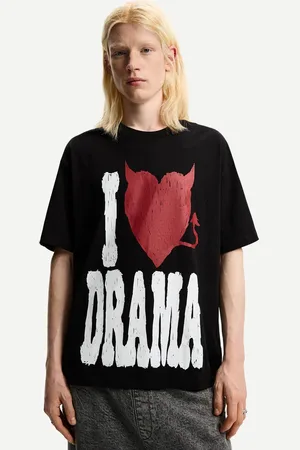 Bershka Maglietta A Maniche Corte Con Stampa Uomo S