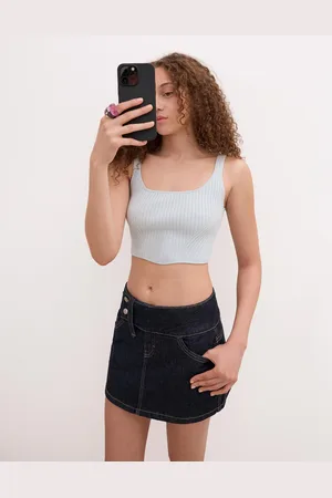 Bershka Top Bretelle Donna M