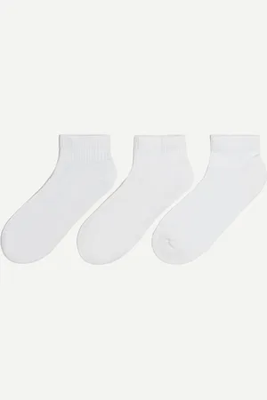 Bershka Pack Di 3 Paia Di Calzini Sport Uomo 04