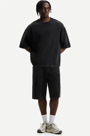 Bershka Maglietta A Maniche Corte Oversize Uomo Xs