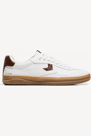 Bershka Sneakers Rétro Dettagli Stampa Animalier Donna 38
