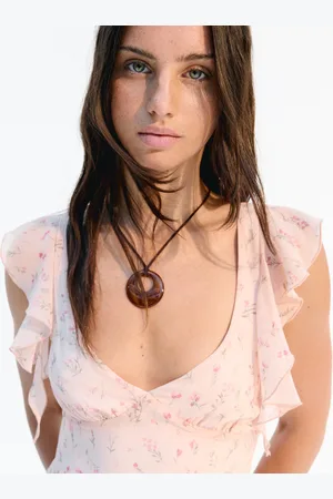 Bershka Collana Con Ciondolo Donna