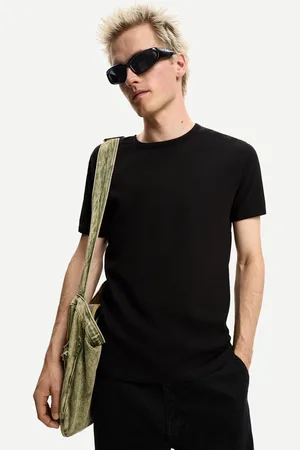 Bershka Borsa In Denim Effetto Slavato Uomo