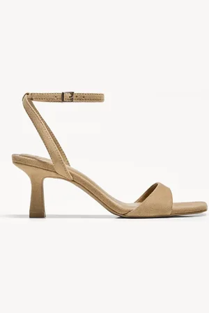 Bershka Sandalo Tacco Cavigliera Donna 40