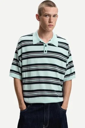 Bershka Polo A Righe Uomo L