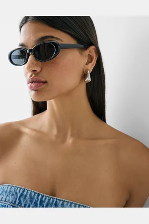 Bershka Occhiali Da Sole Ovali Con Montatura In Acetato Donna
