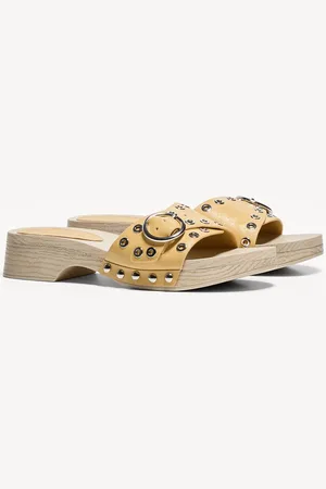 Bershka Sandali Con Tacco Tipo Mule Donna 35