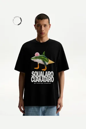 Bershka Maglietta A Maniche Corte Con Stampa Uomo S