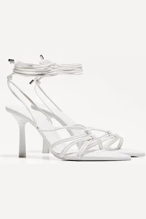 Bershka Sandali Con Tacco Legati Donna 40