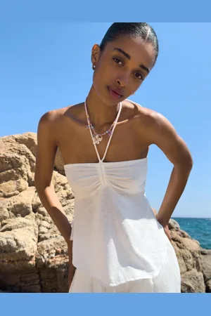 Bershka Top A Fascia Semplice Donna S
