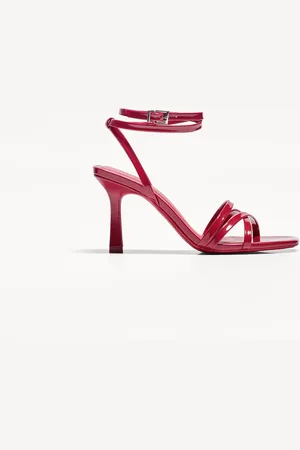 Bershka Sandali Con Tacco E Fascette Donna 41