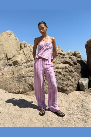 Bershka Top A Fascia Semplice Donna S