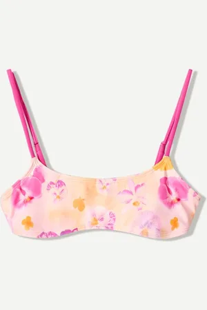 Bershka Top Bikini A Fiori Donna M