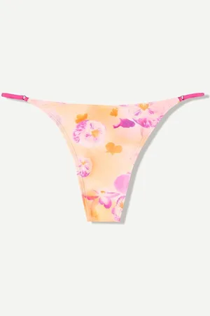Bershka Slip Bikini A Fiori Donna Xs