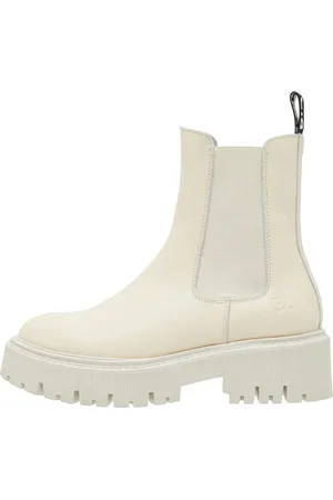 Bianco Stivaletti Chelsea