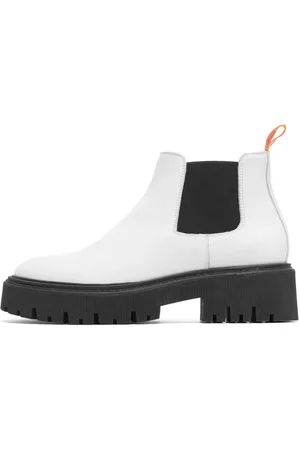 Bianco Stivaletti Chelsea