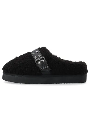 Bianco Pantofole Flatform
