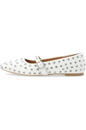 Bianco Scarpe Mary Jane
