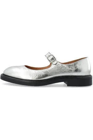 Bianco Scarpe Mary Jane