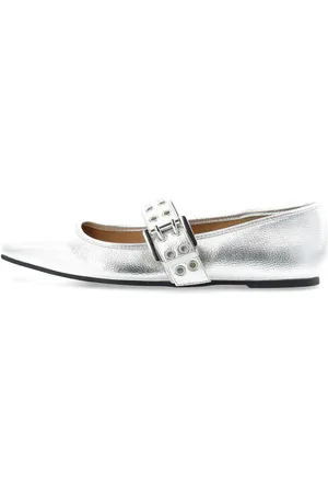 Bianco Scarpe Mary Jane