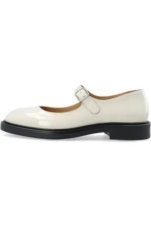 Bianco Scarpe Mary Jane