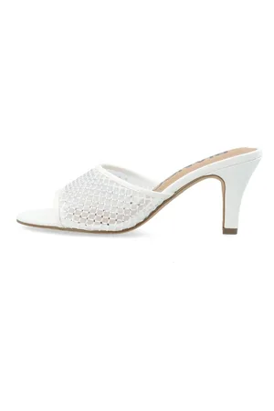 Bianco Scarpe Con Il Tacco