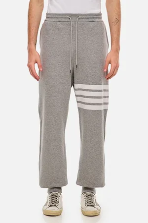 Thom Browne Pantalone In Felpa Classica Loopback 4 Bar 2