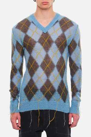 Marni Maglia A Rombi Scollo V 48