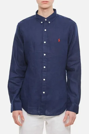 Ralph Lauren Camicia Sport A Maniche Lunghe XL