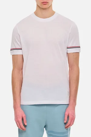 Thom Browne T-shirt Con Polsini A Costine 2