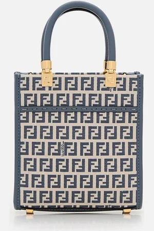 Fendi Mini Sunshine Borsa Jacquard TU