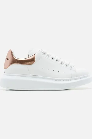 Alexander McQueen Sneakers Larry In Pelle Granata 45mm 36,5