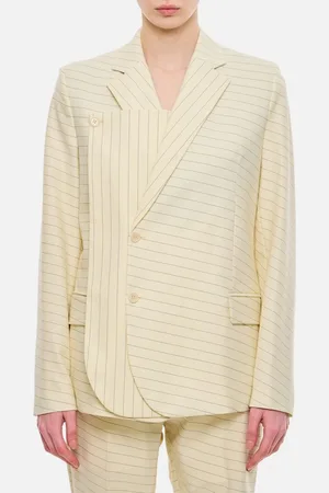 J.W.Anderson Blazer Doppiopetto A Righe 8