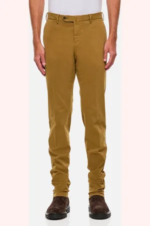 PT01 Pantaloni Slim In Cotone 56