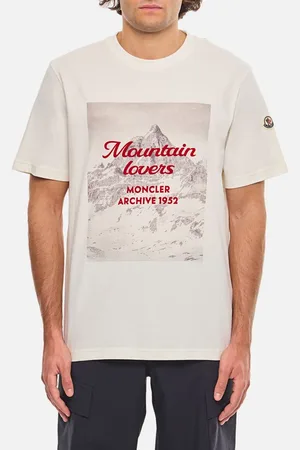 Moncler T-shirt Con Stampa M