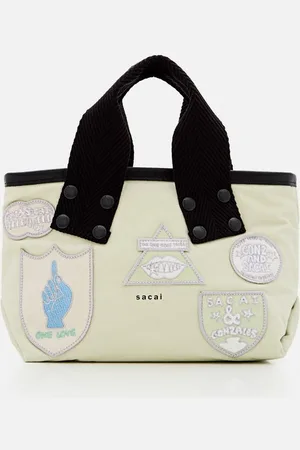 SACAI Borsa Tote Piccola X Marc Gonzales Con Patch TU